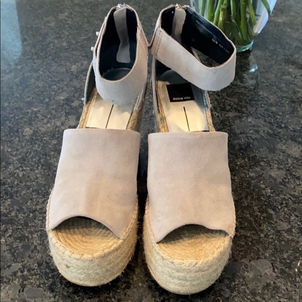 Dolce Vita Wedges like new worn once size 10
